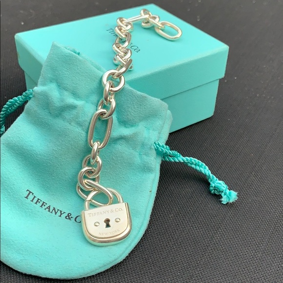 Tiffany & Co. Jewelry - Authentic Tiffany & Co. Oval Arc Lock bracelet